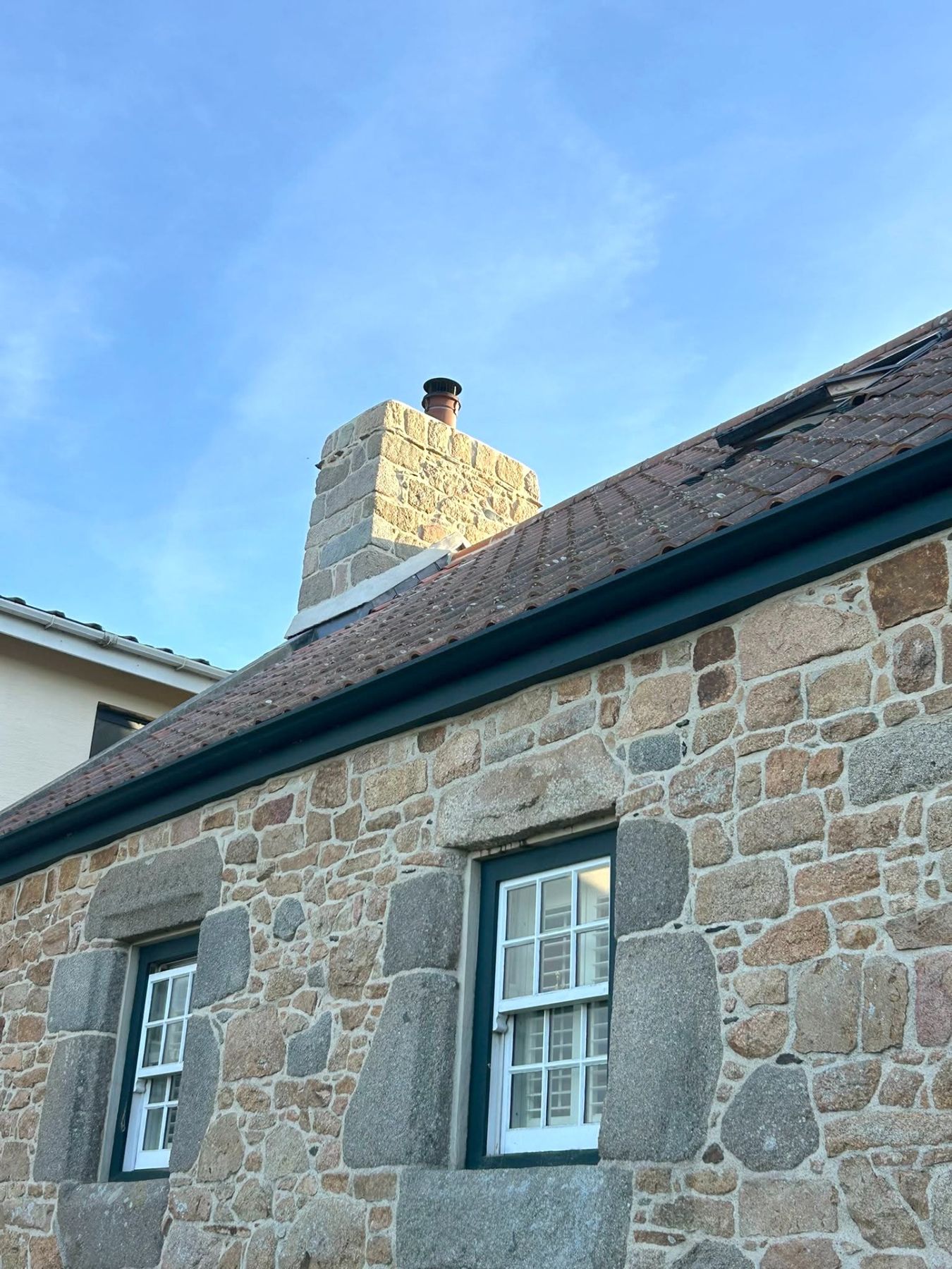1580 chimney beautifully restored
