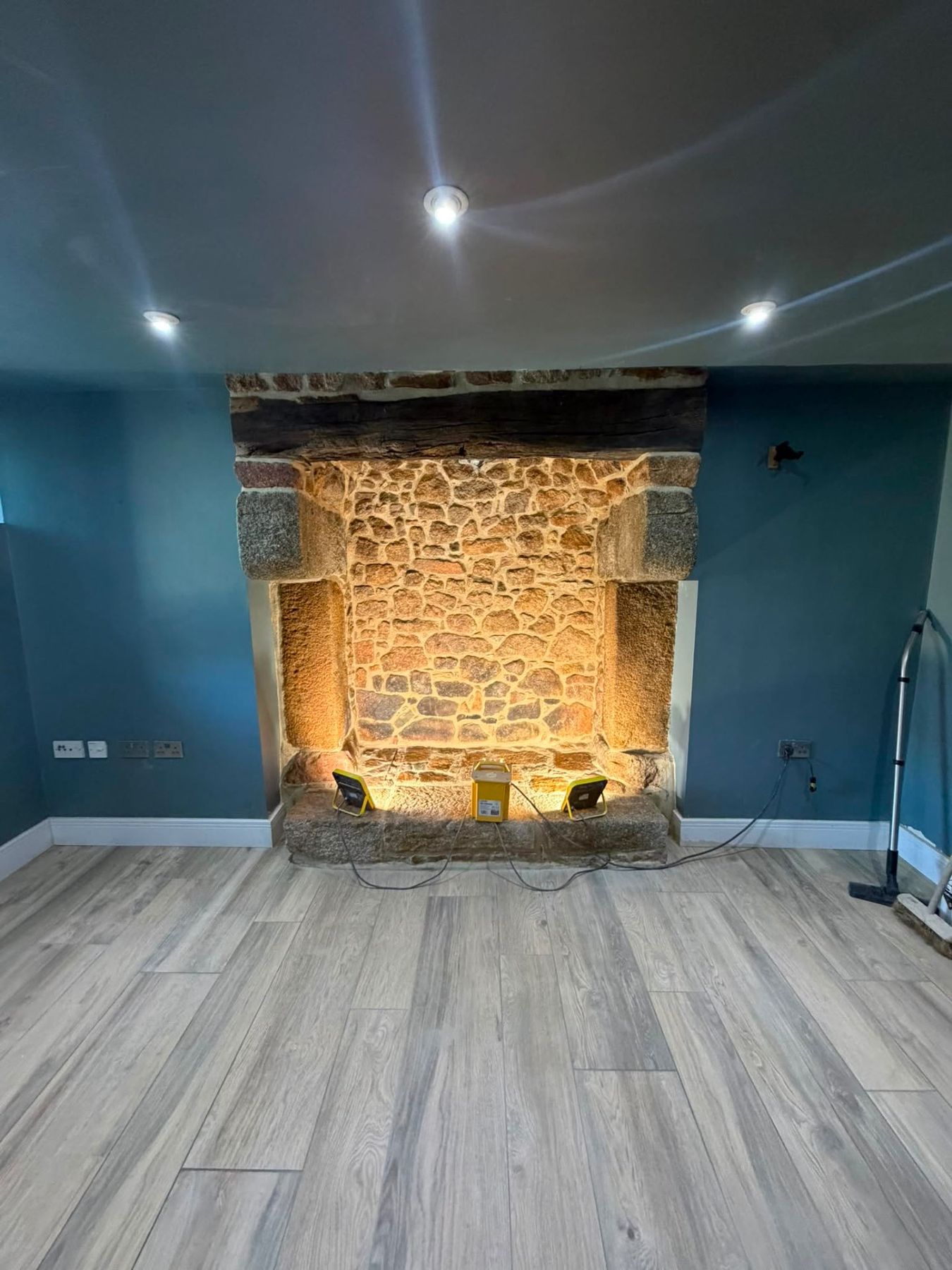Granite Inglenook Fireplace
