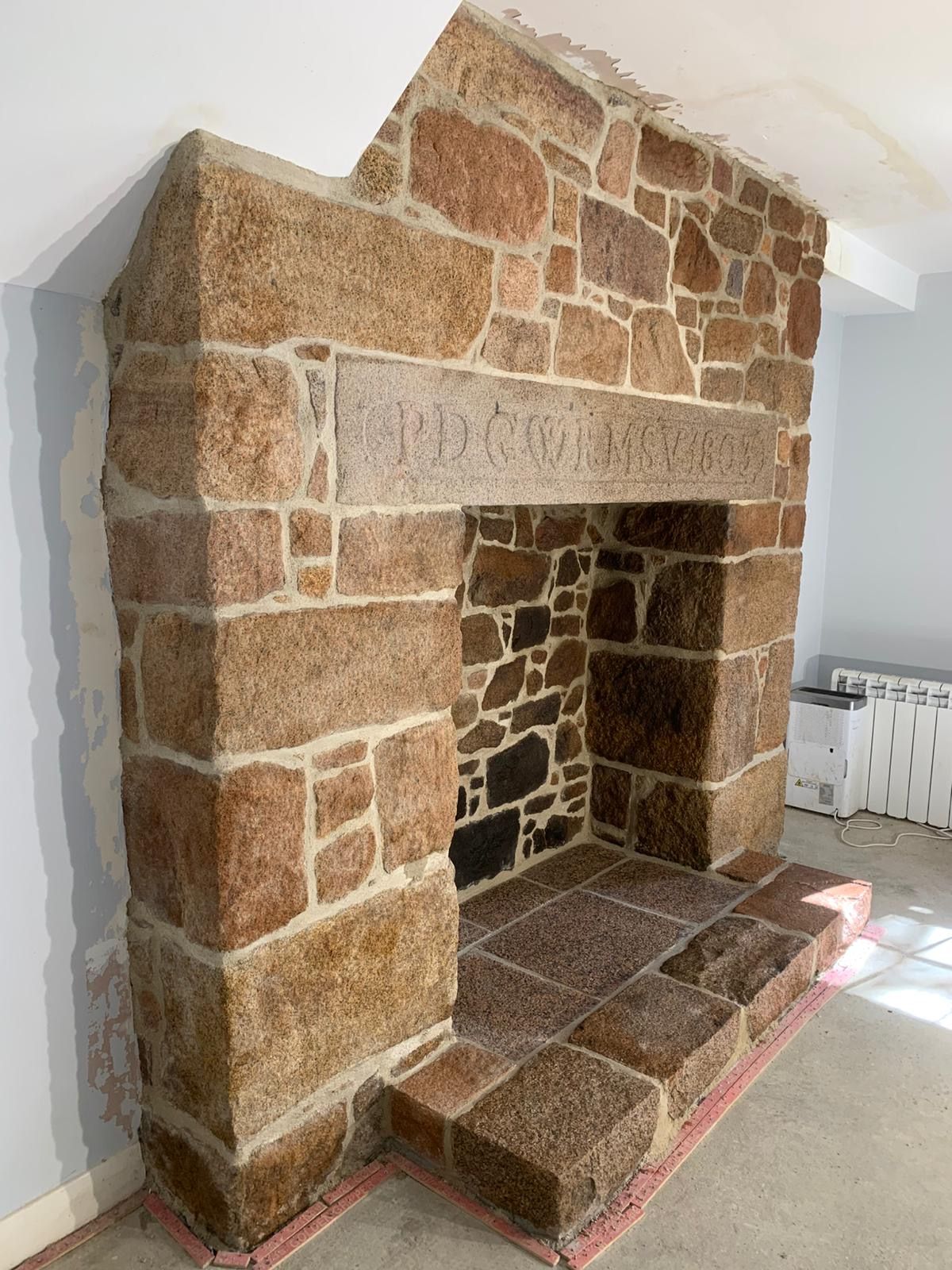 1803 Historic Fireplace, granite fireplaces in Jersey