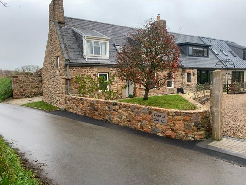 Couelle Cottage, general masonry in Jersey