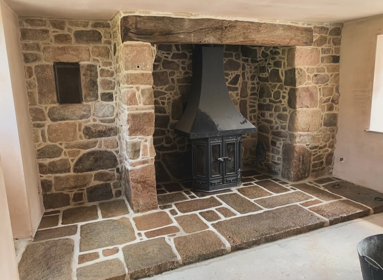 Granite Fireplace & Stove, granite fireplaces in Jersey