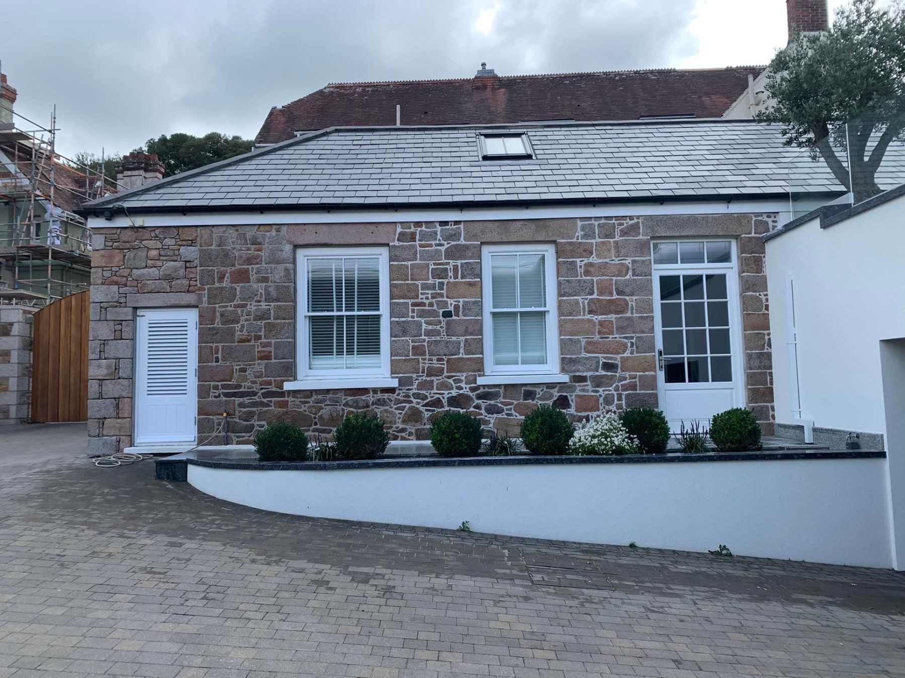 Granite Cottage Restoration, general masonry in Jersey
