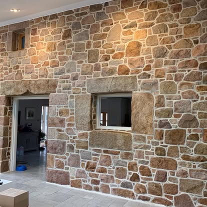 Interior Stone with Windows