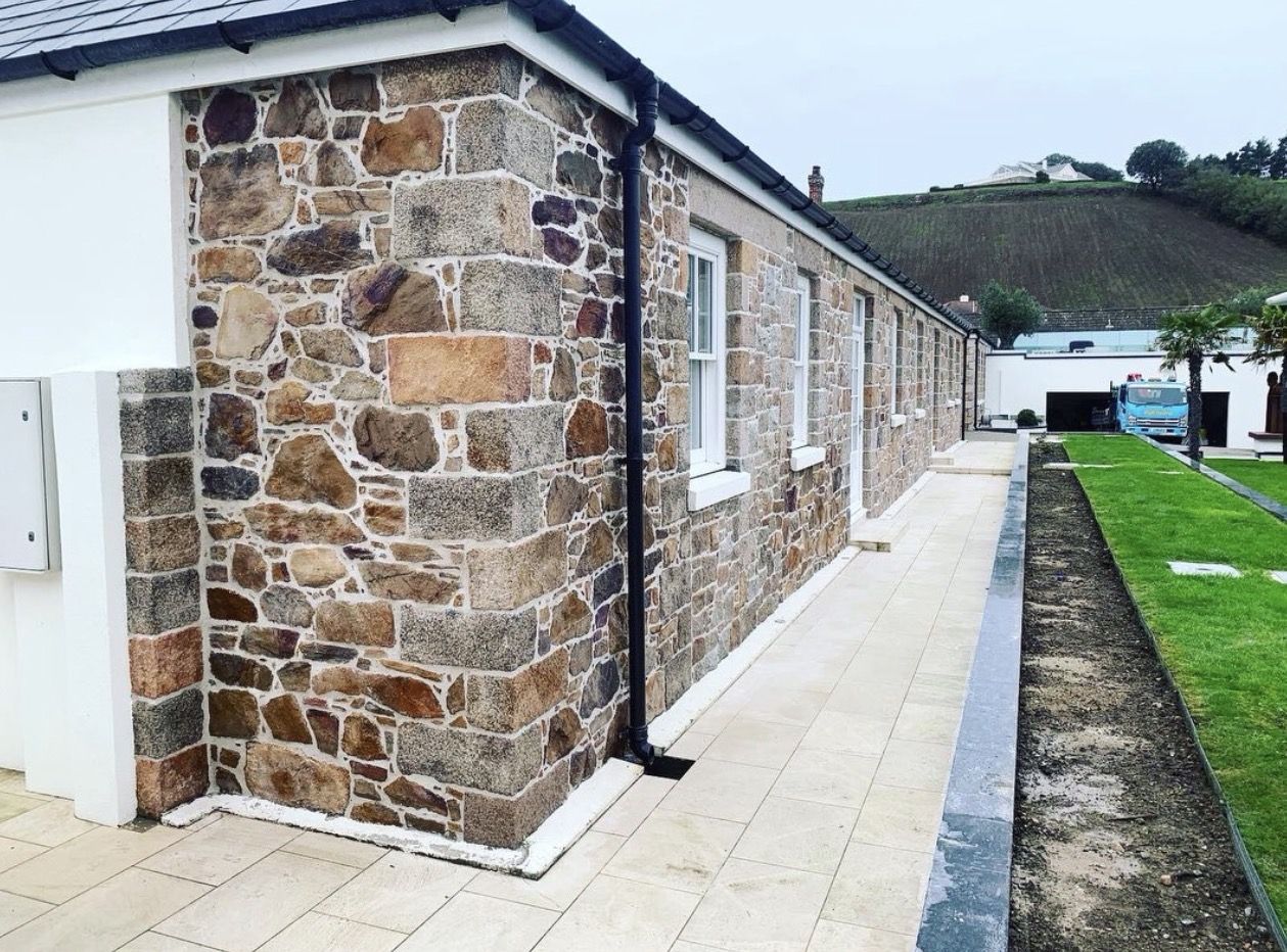 Stone Building Cladding, general masonry in Jersey