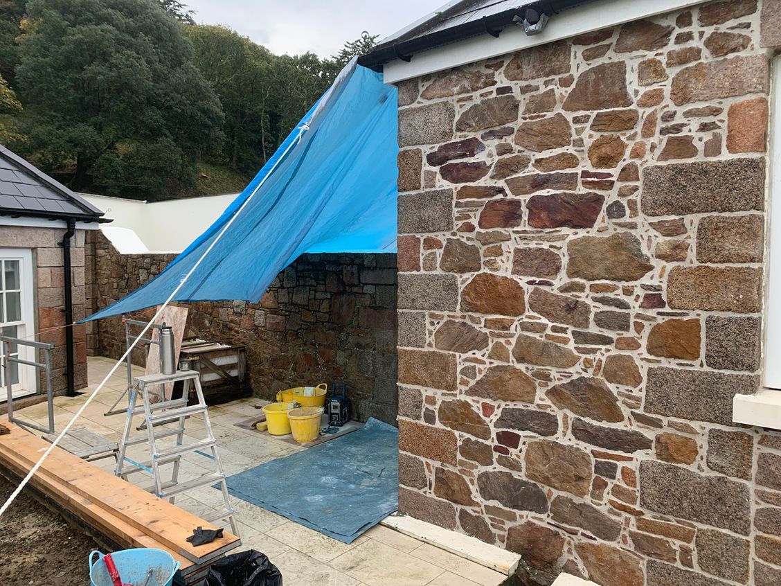 R-V Stonemason's Traditional Heritage Lime Pointing Project - Image 29
